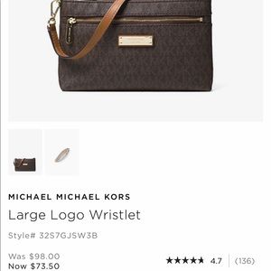 Micheal Kors wristlet